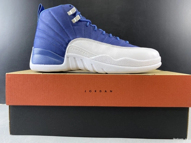 130690-404 Air Retro 12 Jordan Stone Blue 1004